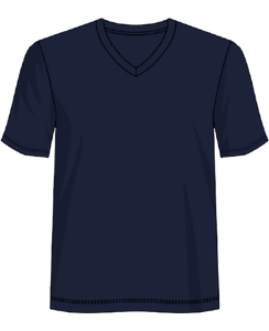เสื้อยืดคอวีแขนสั้นพิมพ์ลายโลโก้ตามสั่งสำหรับผู้ชาย ผู้หญิง และเด็ก สวมใส่ได้ทุกวัน พิมพ์ลายด้วยเทคนิคซิลค์สกรีน - Product Image 2