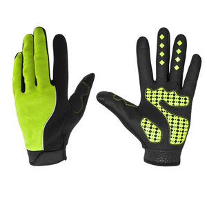 Guantes de Ciclismo MTB de Verano de Alto Rendimiento, Resistentes al Viento, Ligeros, de Cuero, Dedos Completos, OEM, ODM, Venta al Por Mayor, Logotipo y Color Personalizados - Product Image 4