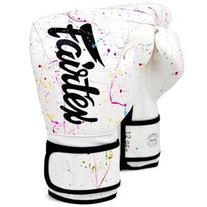 ถุงมือชกมวย Fairtex MMA แบบมืออาชีพ สีสันตามสั่ง สำหรับฝึกซ้อมคิกบ็อกซิ่ง มวยไทย หนังแท้ สำหรับกิจกรรมกลางแจ้ง - Product Image 1