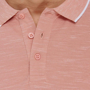 Camisa de Golf de Alta Calidad Hecha en Pakistán, de Lona de Poliéster/Algodón, con Botones al Frente, Servicio OEM, Transpirable, de Manga Corta para Hombre, Color Sólido - Product Image 6