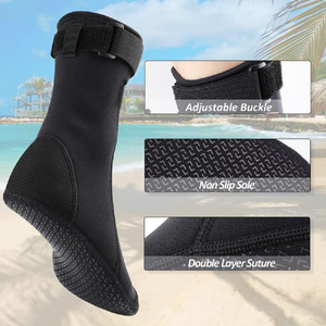 Professional Athletic Sand <b>Socks</b> Lightweight Breathable Neoprene Beach Booties For Secure And Comfortable Movement On Sand - Product Image 4