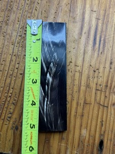 Cuchillo de cuerno de carnero tallado de alta calidad con mango personalizable de estilo náutico al mejor precio - Product Image 3