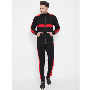 Ensemble de survêtement d'hiver pour homme avec fermeture éclair intégrale, vêtements de sport personnalisés, ensemble veste et pantalon de jogging, tenue de sport pour la course à pied et l'entraînement, broderie 3D - Product Image 5