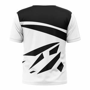 T-shirts de sport personnalisés 100 % polyester tricoté, respirants, séchage rapide, écologiques, col rond, mode masculine, fabricant OEM ODM - Product Image 3