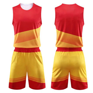 Nouvelles tenues de basketball pour hommes, meilleurs uniformes de basketball, kit complet, design par sublimation, maillot de basketball personnalisé - Product Image 1