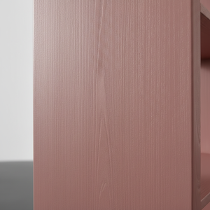 Pink Rose Eco-Friendly Modern 3-Shelf Backless Rubber Wood MDF Oak Veneer Living Room Display Bookcase <b>Storage</b> <b>Shelving</b> <b>Unit</b> - Product Image 5