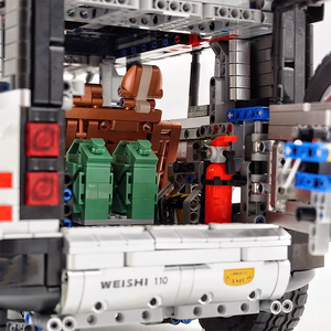 1:8 Off Road SUV Building <b>Block</b> Set 5268PCS Technical 4x4 Adventure Vehicle Model Compatible With Lego Bricks - Product Image 5