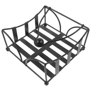 Panier à serviettes en métal en gros avec base robuste, idéal pour les restaurants, les salles de banquet et les événements festifs quotidiens - Product Image 1