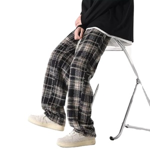 Pantalones de Pijama Cómodos de Pierna Ancha, Transpirables, Ecológicos, Ligeros, Casuales para Hombre, de Algodón Cepillado, para Estar en Casa, Suaves - Product Image 4