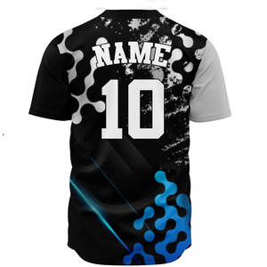 High Quality Custom Sublimation Digital Full Printing Baseball Jersey Latest Design Plus Size Softball Cage Jersey - Product Image 2