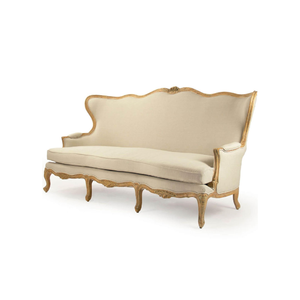 Ensemble de canapé sectionnel en bois antique trois places avec mobilier moderne et structure en teck pour l'ameublement de la maison - Product Image 2