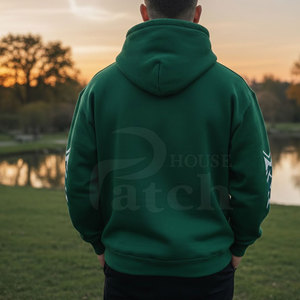 Sudaderas con capucha para hombre, elegantes, cálidas, de tela de algodón, estilo casual, perfectas para conjuntos de invierno, gimnasio y viajes. - Product Image 4
