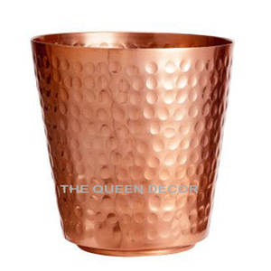 Nordic Design Aluminum Metal Round Shaped Shinny Gold Finished Brush <b>Holder</b> Luxury Used Home Hotels - Product Image 4