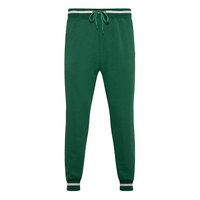 Survêtement personnalisé en coton, streetwear, vert, en molleton respirant, pour hommes, pour l'entraînement en salle de sport professionnel, vêtements décontractés tendance
