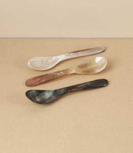 Juego de Cucharas de Cuerno de Búfalo, Hechas a Mano, Ecológicas, Pulimentadas, Imitación Antigua, Duraderas, Decoración para el Hogar, Artesanía Natural - Product Image 2