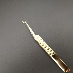 Customized OEM Manufacturer of Stainless Steel Eyelash Tweezers Model 248 Made in Pakistan - Product Image 1