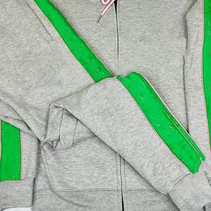 Sudadera con Capucha Personalizada con Bordado AK, de Algodón y Felpa, para Invierno, Tallas Grandes, Informal, Prenda Premium para Mujeres de la Hermandad Alpha, Suave - Product Image 2