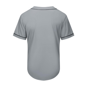 Maillot de baseball américain brodé de qualité supérieure, vêtements de sport, chemises de baseball par sublimation, nom et numéro d'équipe personnalisés, joueur OEM - Product Image 2