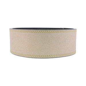Ceinture de soutien lombaire réglable en cuir avec fermeture auto-agrippante pour l'entraînement musculaire et la musculation, design unisexe - Product Image 1