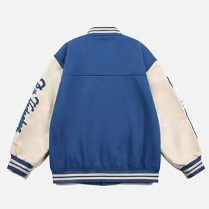 Veste universitaire pour homme avec logo personnalisé, broderie, 100% laine, écologique et antistatique, style universitaire pour l'hiver - Product Image 5