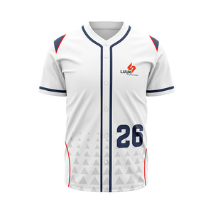 Maillots de baseball prêts à porter Elite, vêtements de sport personnalisés OEM ODM avec tissu polyester respirant et impression par sublimation - Product Image 5