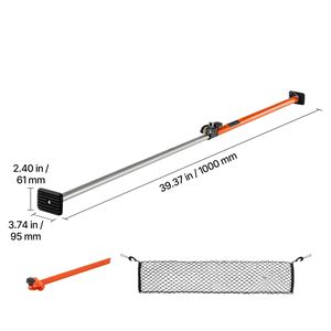 Barra di Carico Regolabile Rinforzata con Sistema a Cricchetto da 40 a 73 Pollici, Rete Divisoria in Acciaio per Vano di Carico - Product Image 1
