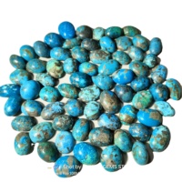 Pierres précieuses KHUSHI GEMS STONE de haute qualité, naturelles, belles, lisses et polies, turquoise iranienne, cabochons de formes variées, certifiées par une tierce partie, 20-45 mm