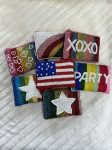 Trendy Beaded Mini Coin <b>Purse</b> Elegant Handmade Wallet for Women At <b>Cheap</b> Price - Product Image 5