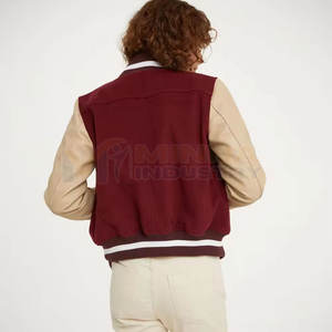 Chaquetas Letterman al Mejor Precio para Mujer, Chaqueta Letterman de Alta Calidad de Algodón y Lana con Mangas Largas para Mujer - Product Image 4