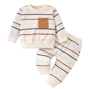 Customized Brand Baby Casual Color-Block Print Zip-Up Hooded Jersey Sweatshirt 100% Cotton ODM Autumn Winter Knitted Comfortable - Product Image 1