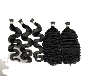 Wholesale Human <b>Hair</b> Bundles Natural <b>Color</b> Body Wave Extensions Raw Indian <b>Hair</b> Cuticle Aligned Double Weft - Product Image 1