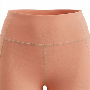 High Waist Seamless Women's <b>Leggings</b> Full Length Solid Color Stretch Breathable Comfortable Knitted Spandex Nylon All Seasons - Product Image 4