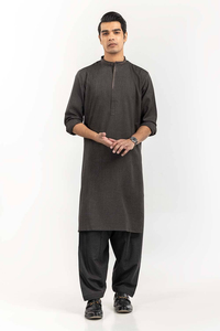 <b>Men</b> Elegant <b>Shalwar</b> <b>Kameez</b> Outfit Traditional Long Kurta Comfortable <b>Shalwar</b> Relaxed Fit Breathable Fabric Classic Style - Product Image 2