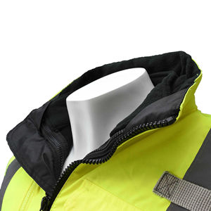 Chaqueta de seguridad reflectante de alta calidad para hombre, talla grande, duradera, transpirable, de alta visibilidad, para trabajo en la construcción. - Product Image 5