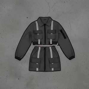 Ensemble de survêtement sportif pour femmes grande taille personnalisé, léger, respirant, en coton, uni, court, pour l'entraînement estival - Product Image 1