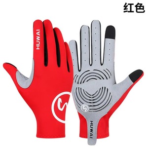 Guantes Deportivos de Motociclismo, Medios Dedos, Transpirables, de Nailon, para Verano, Entrenamiento, Fitness, Uso en Exteriores, Unisex - Product Image 5