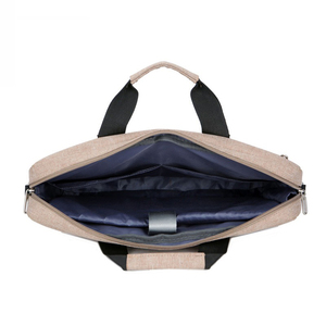 Large Neoprene Crossbody <b>Laptop</b> Messenger Bag With Zipper Closure For Business Use All Seasons Black - Product Image 1