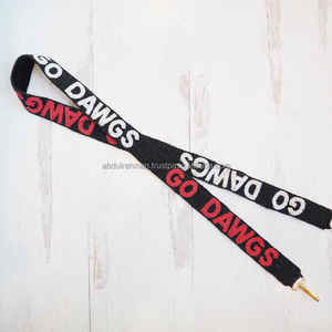 สายกระเป๋าลูกปัด Mystics Time ลดราคา สายลูกปัด LUS สีม่วงและสีทอง ลายปักแบบ Louisiana Collegiate - Product Image 3