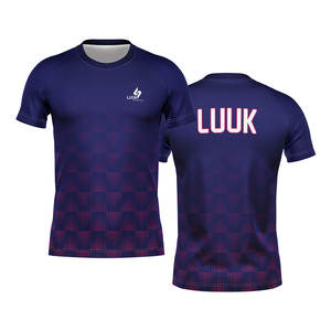 T-shirts pour hommes personnalisés à col rond, manches courtes, coupe ajustée, sportifs, design uni, respirants, écologiques, décontractés, pour le sport - Product Image 3
