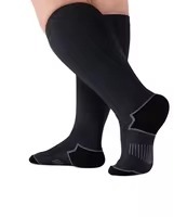 <b>White</b> <b>Knee</b> <b>High</b> <b>Socks</b> for Adults Soccer Football Breathable Knitted Solid Color Regular Style Wholesale rate - Product Image 4