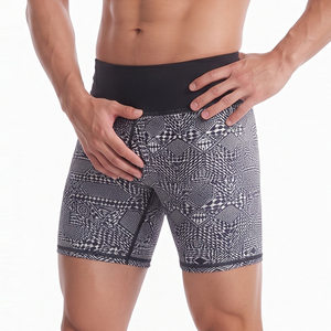 Custom Printed <b>Men</b> <b>Base</b> <b>Layer</b> <b>Shorts</b> Low Elastic Waist Gym Workout Slimming <b>Shorts</b> Yoga Fitness <b>Men</b> Compression <b>Shorts</b> - Product Image 3