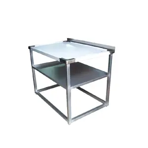 Laboratuvar mobilyası aracı paslanmaz çelik çalışma masası