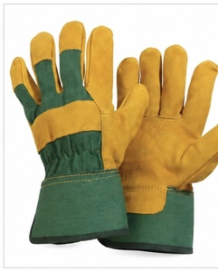 Gants MUBASHAR PRO GRIP en cuir international antidérapants, résistants à la chaleur, durables, respirants, avec manchette renforcée, personnalisables - Product Image 3