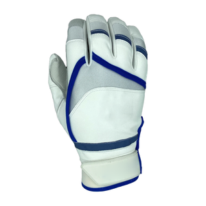 Gants de frappe de baseball en cuir véritable, durables, respirants, avec grip souple, couleur et logo personnalisables, mitaines de frappe de softball sur mesure - Product Image 2