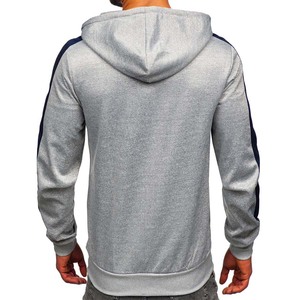 Conjuntos de Chaqueta Cortavientos de Poliéster Ligero y Transpirable con Paneles de Color en Contraste Personalizados para Hombre, Otoño - Product Image 2