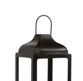 Unique Selling Metal & Glass <b>Lantern</b> With Matt <b>Black</b> Finish Metal Candle <b>Lanterns</b> for Outdoor Home Decoration Handmade - Product Image 2