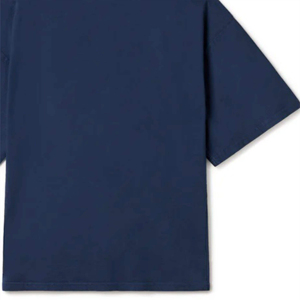 T-shirt à manches courtes pour homme, col rond, rouge, avec design rayé contrasté, coupe classique, style décontracté, tissu tricoté - Product Image 4