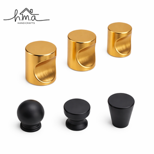 Modern Style <b>Dresser</b> Drawer Round <b>Knobs</b> Decorative Aluminum Alloy Solid Furniture Handle <b>Knob</b> Cabinet Hardware - Product Image 1