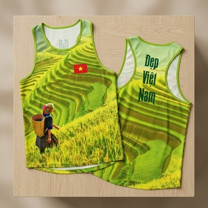 Custom Runner Tank Top OEM ODM Wholesale Quick Dry <b>Running</b> <b>Singlet</b> Manufacturer - Product Image 2