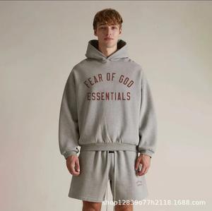 Sudadera con capucha de poliéster y algodón al por mayor, con cremallera, para otoño, ecológica, sublimable, lisa, para hombre, de talla grande - Product Image 2